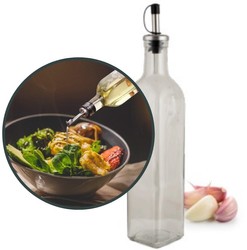 Butelka szklana z dozownikiem na oliwę/ocet 1000ml