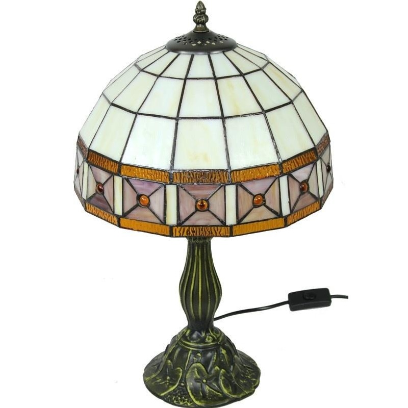 Lampy witrażowe