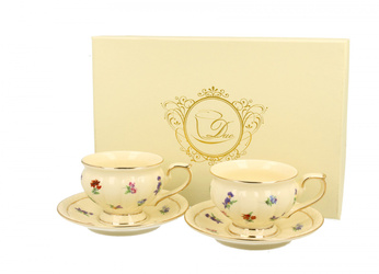 Pl Kpl 2 Filiżanek Espresso Ze Spodkiem England