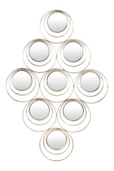 Lustro złote oczy 108x72x3 cm