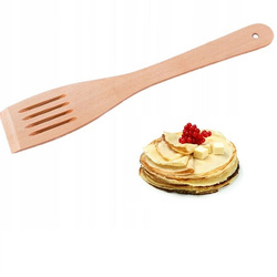 Łopatka Ażurowa Kuchenna drewniana Wakpol 30 cm