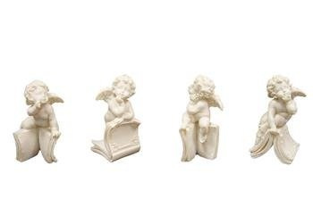 Figurka Aniołek na Książce Biały 8 x 4 x 3.5 cm