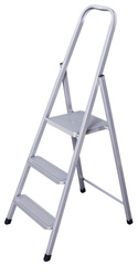 Drabina 3-Stopniowa Składana Stalowa 132 cm
