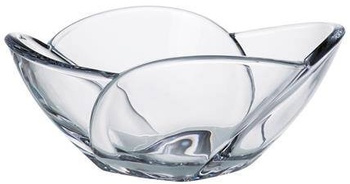 Szklana Misa Kryształowa Patera Globus 250 mm