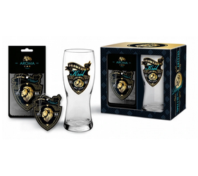 Zestaw szklanka do piwa 500 ml + Aroma Car Król