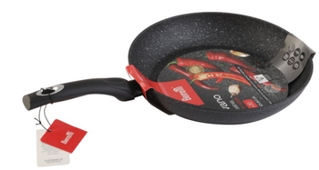 Patelnia Czarny Marmur 30 cm INDUKCJA  Non Stick