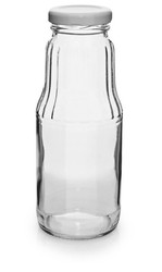 Butelka szklana 300 ml  NAKRĘTKA FI 43