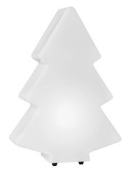 Choinka Świąteczna S Biała H:60 cm Christmas Tree LIGHT Barwa Ciepła