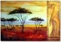 Obraz - Afryka - olejny, ręcznie malowany 50x70cm