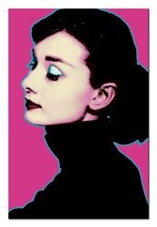 Obraz "Audrey Hepburn" reprodukcja 60x90cm