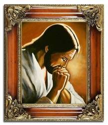 Obraz "Chrystus" ręcznie malowany 65x75cm