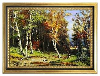 Obraz - Iwan Iwanowicz Szyszkin  - olejny, ręcznie malowany 75x105cm