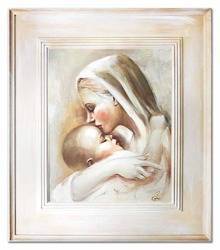 Obraz "Maryja" ręcznie malowany 66x76cm