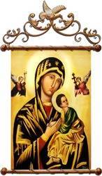 Obraz "Maryja" ręcznie malowany 68x95cm