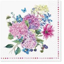 Pl Serwetki Hydrangea Bouquet