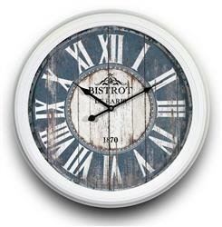 Zegar Rzymski Wiszący Retro Duży 58x58cm